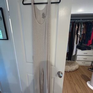 Stylish Cream Sleeveless Jumpsuit